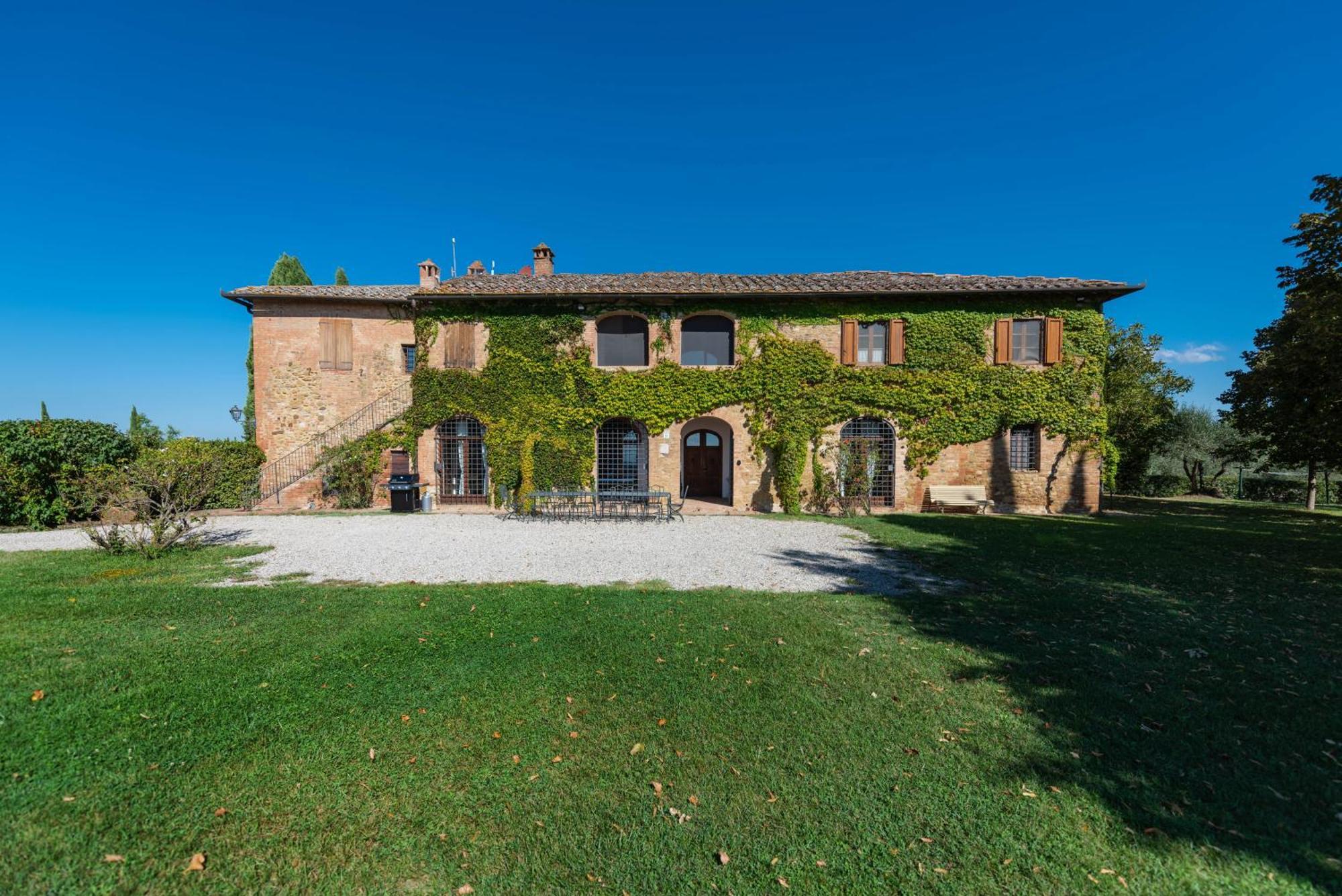 Villa Santa Virginia سيينا المظهر الخارجي الصورة