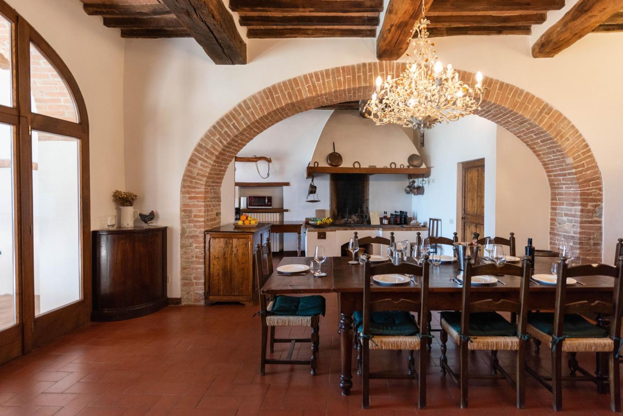 Villa Santa Virginia سيينا المظهر الخارجي الصورة