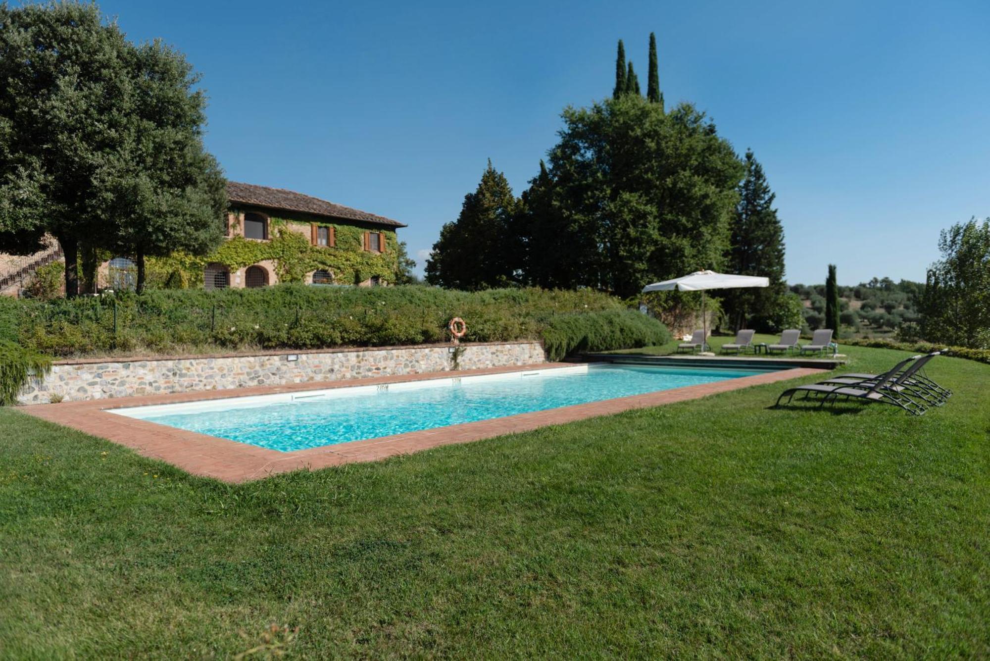 Villa Santa Virginia سيينا المظهر الخارجي الصورة