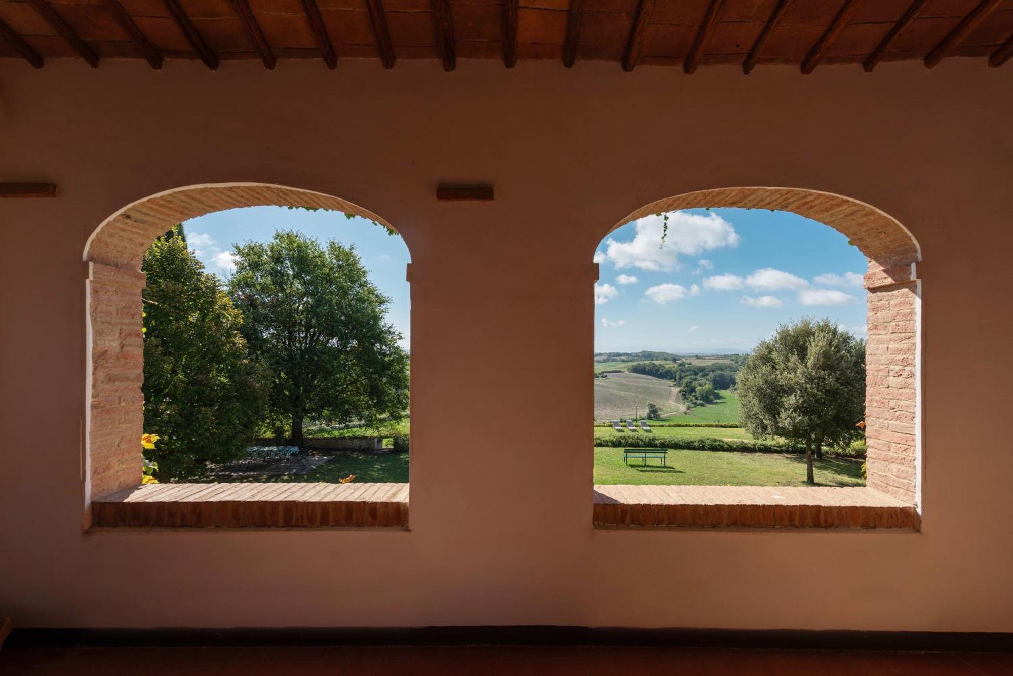 Villa Santa Virginia سيينا المظهر الخارجي الصورة